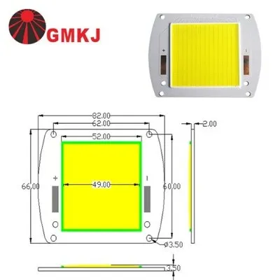 150W COB LED čip celé spektrum