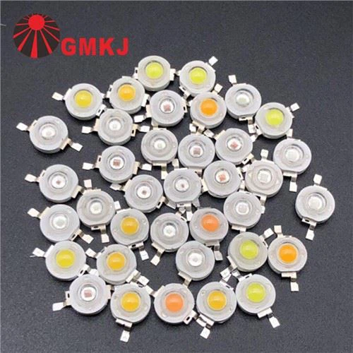 1W 3W biele Full Spectrum vysokovýkonné LED žiarovky Bridgelux Chips