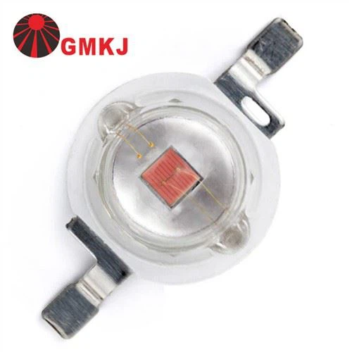 Vysokovýkonná LED 1W 3W sýto červená 660nm